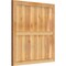 Ekena Millwork Framed Board-n-Batten Shutters, Rough Sawn Western Red Cedar, 32 1/4W x 33H, PR RBF06S32X033RWR - alternate 5